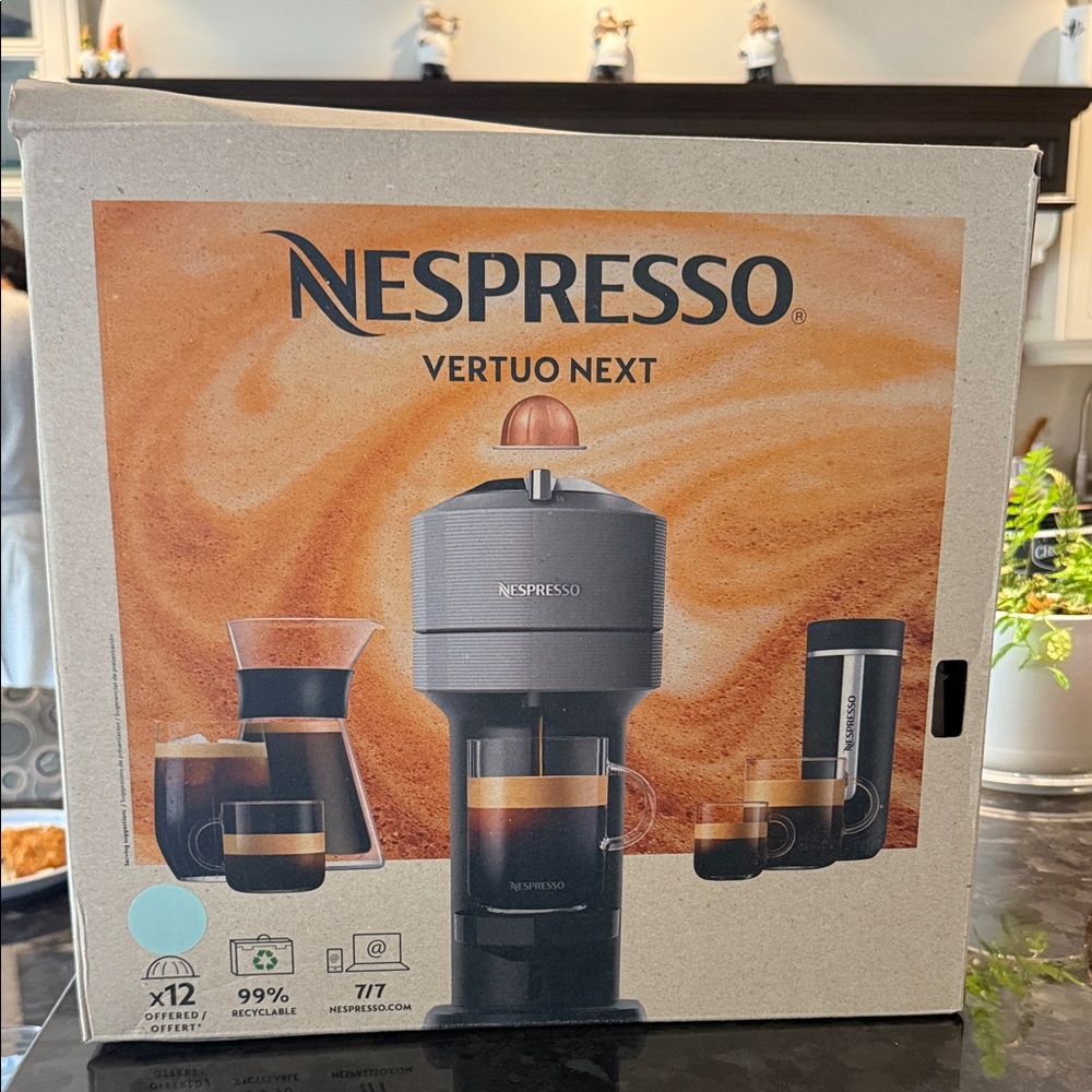 Nespresso Vertuo Next in Black and Silver